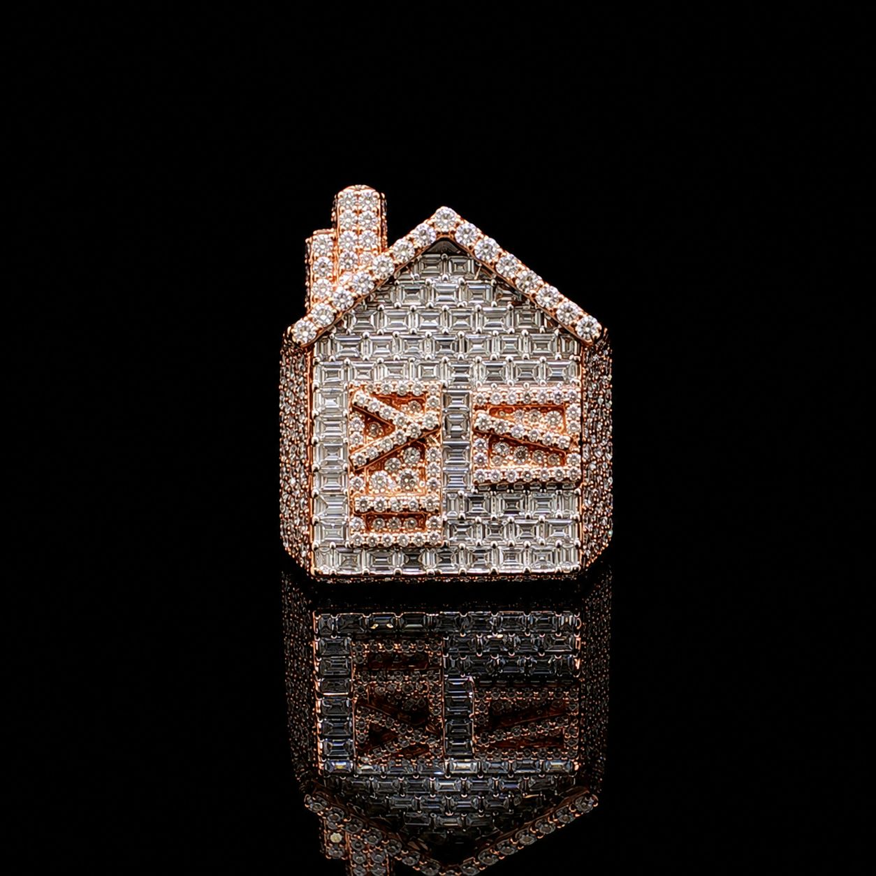 10k Rose Gold 21.1g 5.52ct House