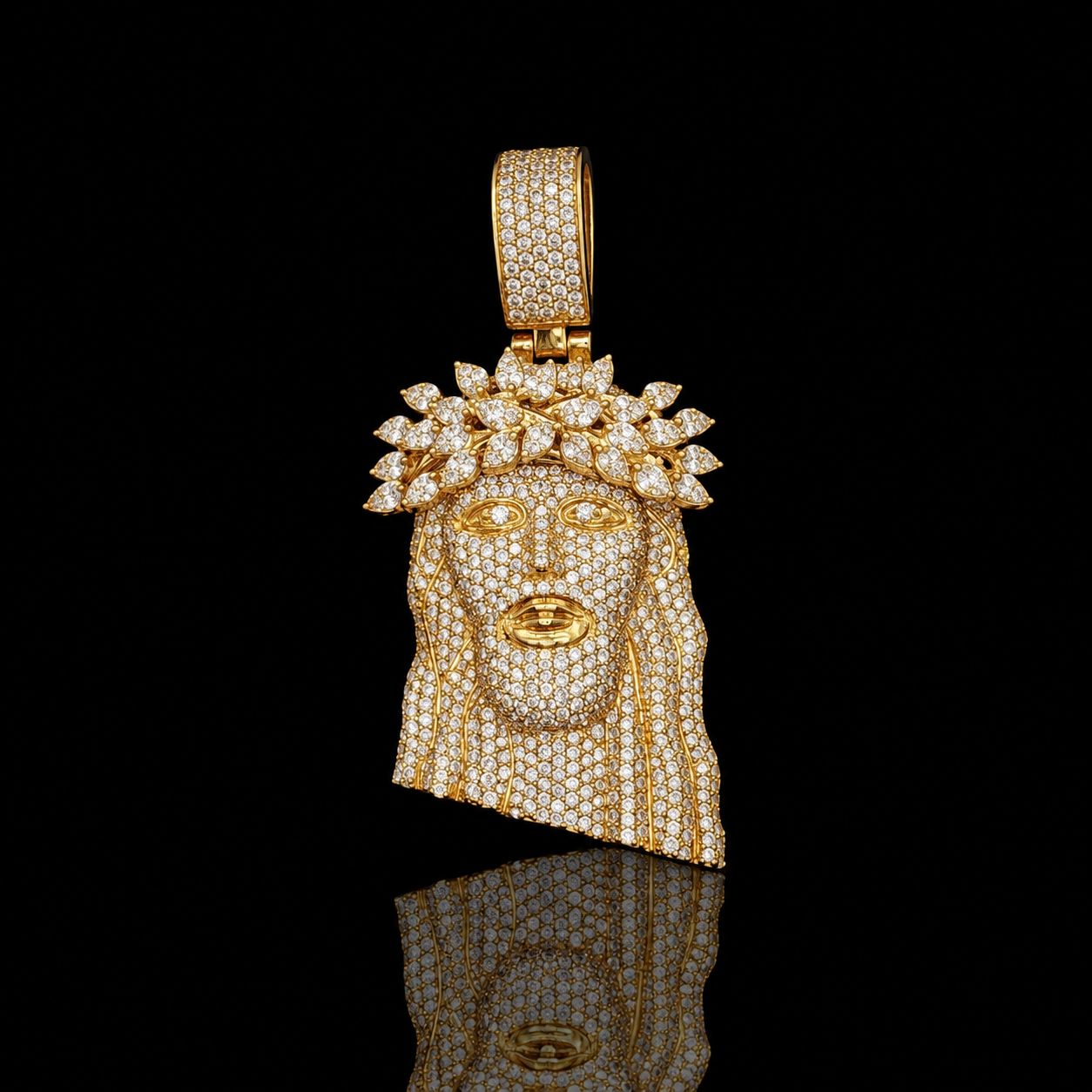 10k Yellow Gold 19.8g 4.78ct Jesus