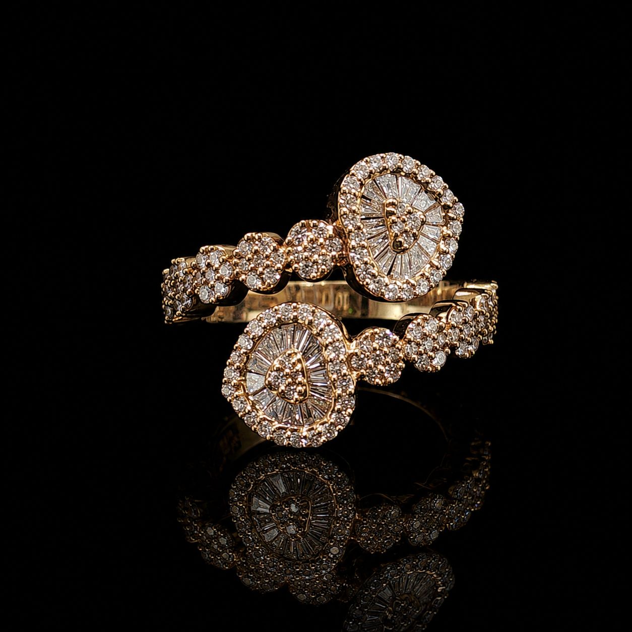 10k Yellow Gold 5.8g 1.09ct Heart