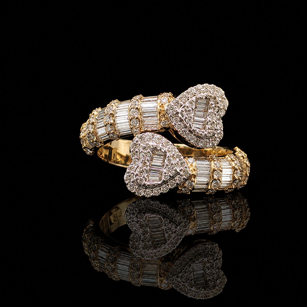 10k Yellow Gold 5.7g 1.29ct Heart