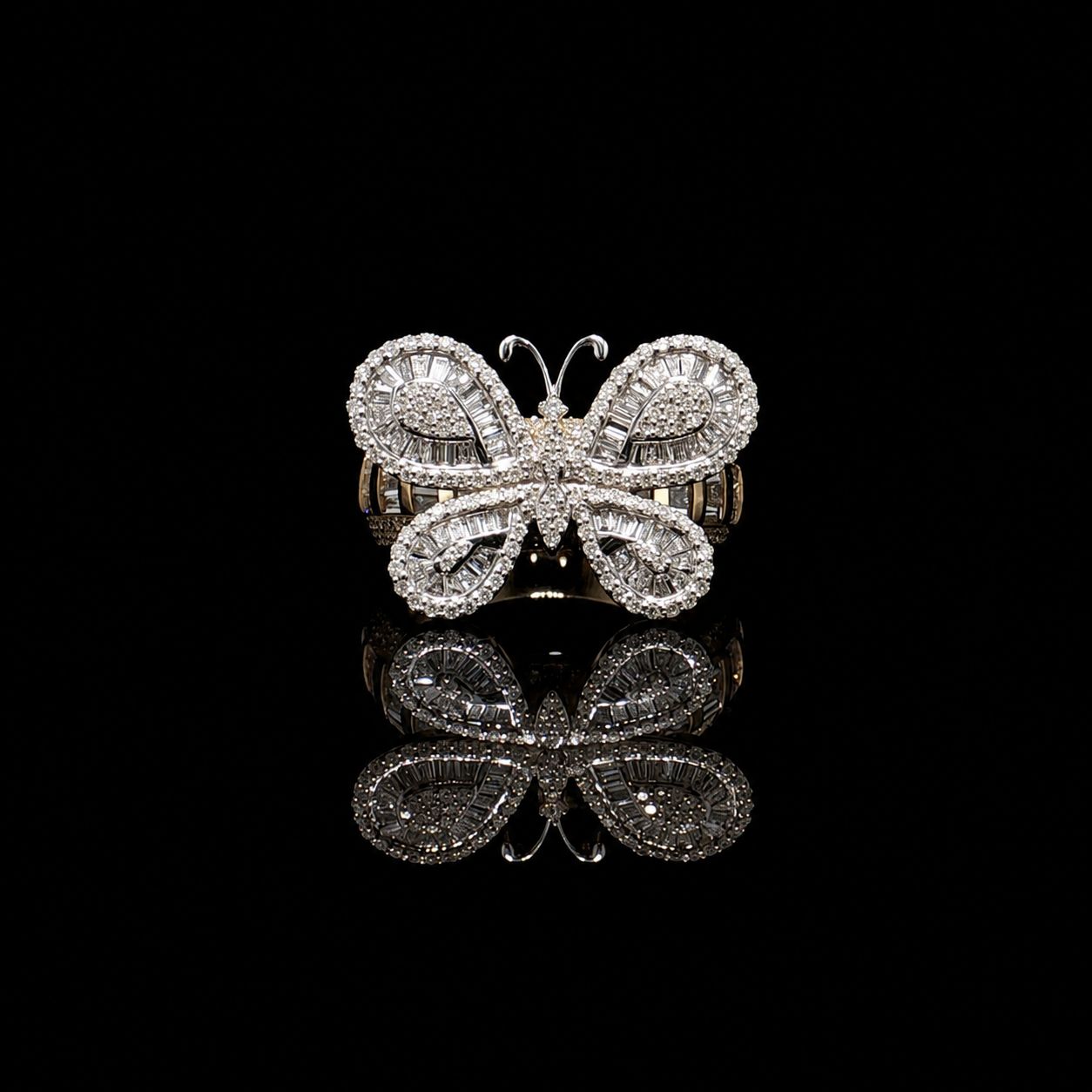 10k Yellow Gold 7.7g 1.74ct Butterfly