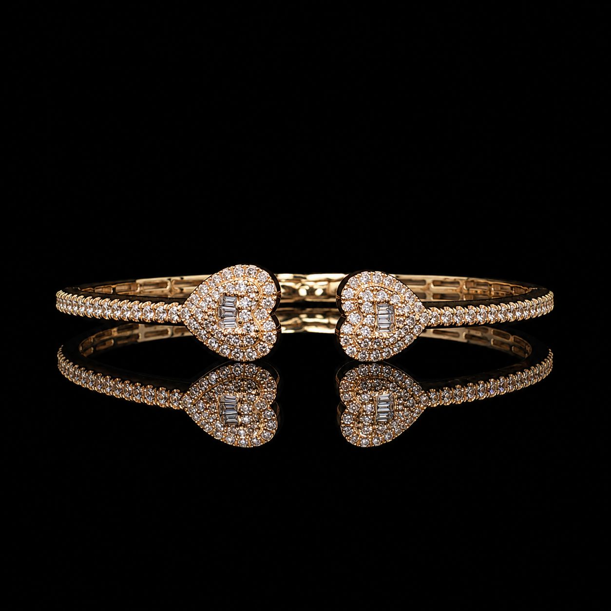 10k Yellow Gold 13.3g 1.17ct Heart