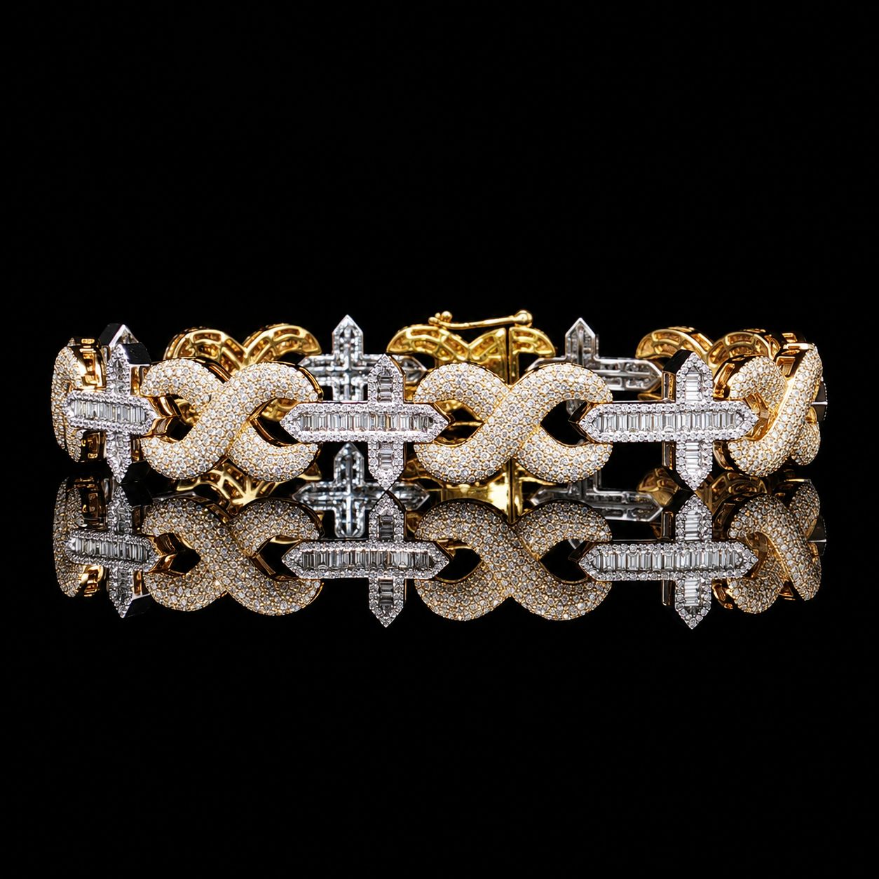 10k Yellow Gold 56.6g 19.6ct infinity