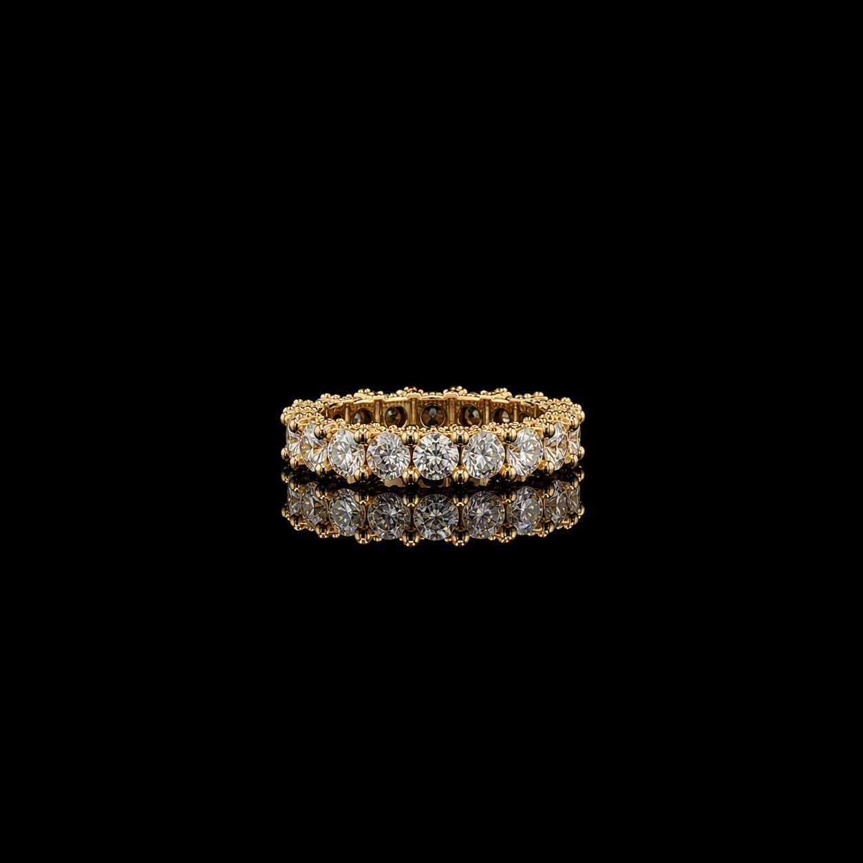 14k Yellow Gold 4.2g 2.5ct Band