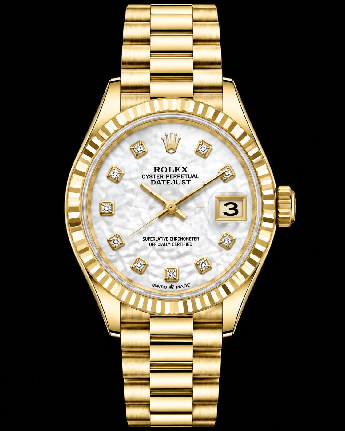 Rolex Day-Date  26mm Pres White dia dial
