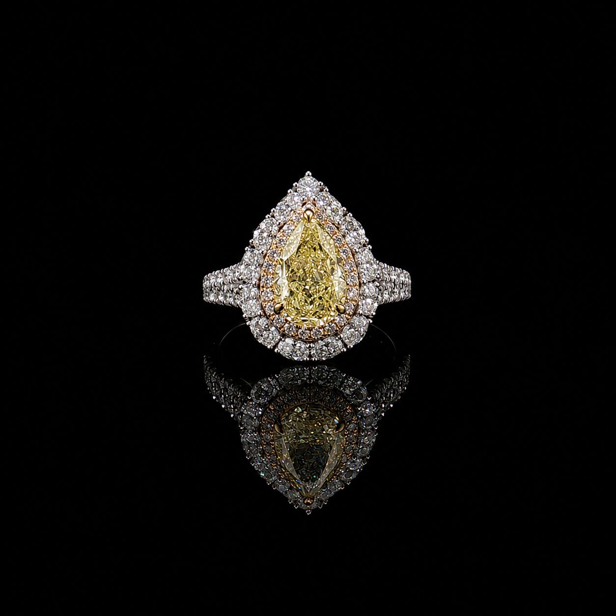14k White Gold 4.6g 3.45ct Oval