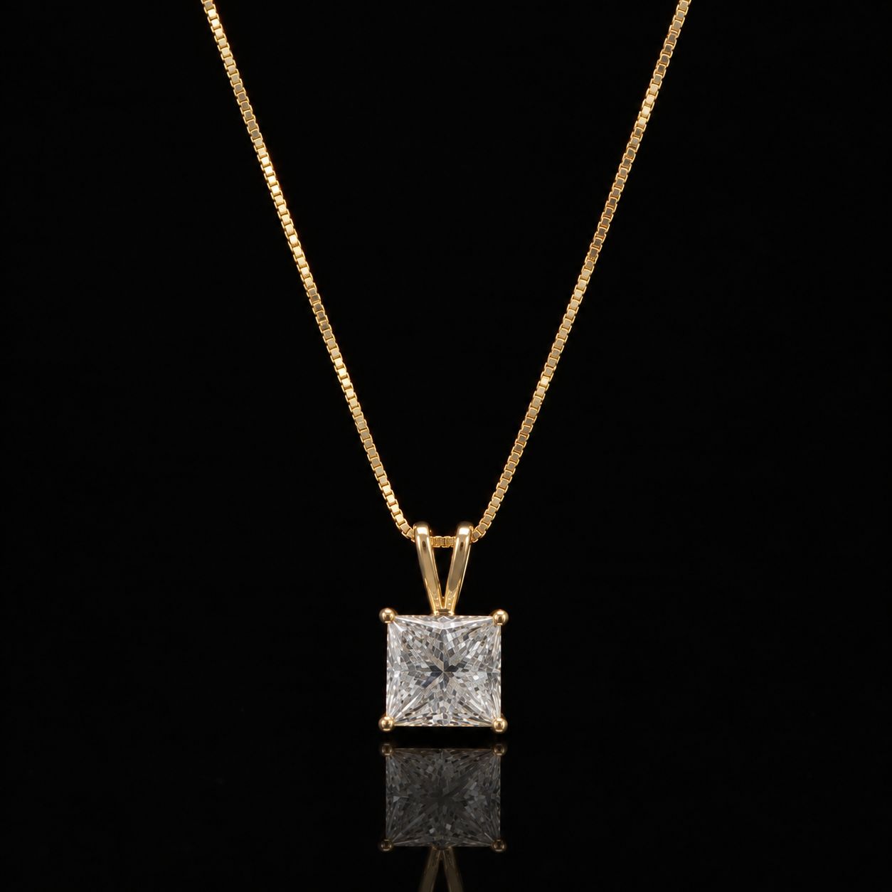 14k Yellow Gold 2.2g 2.5ct Diamond