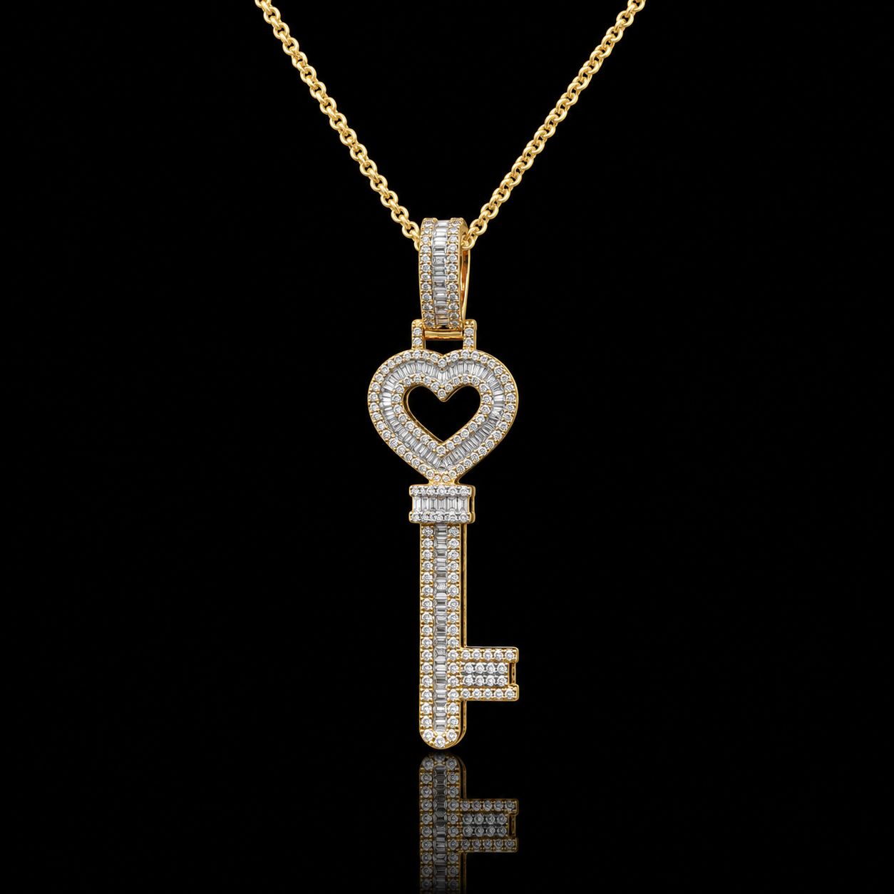 10k Yellow Gold 9.0g 1.25ct Key
