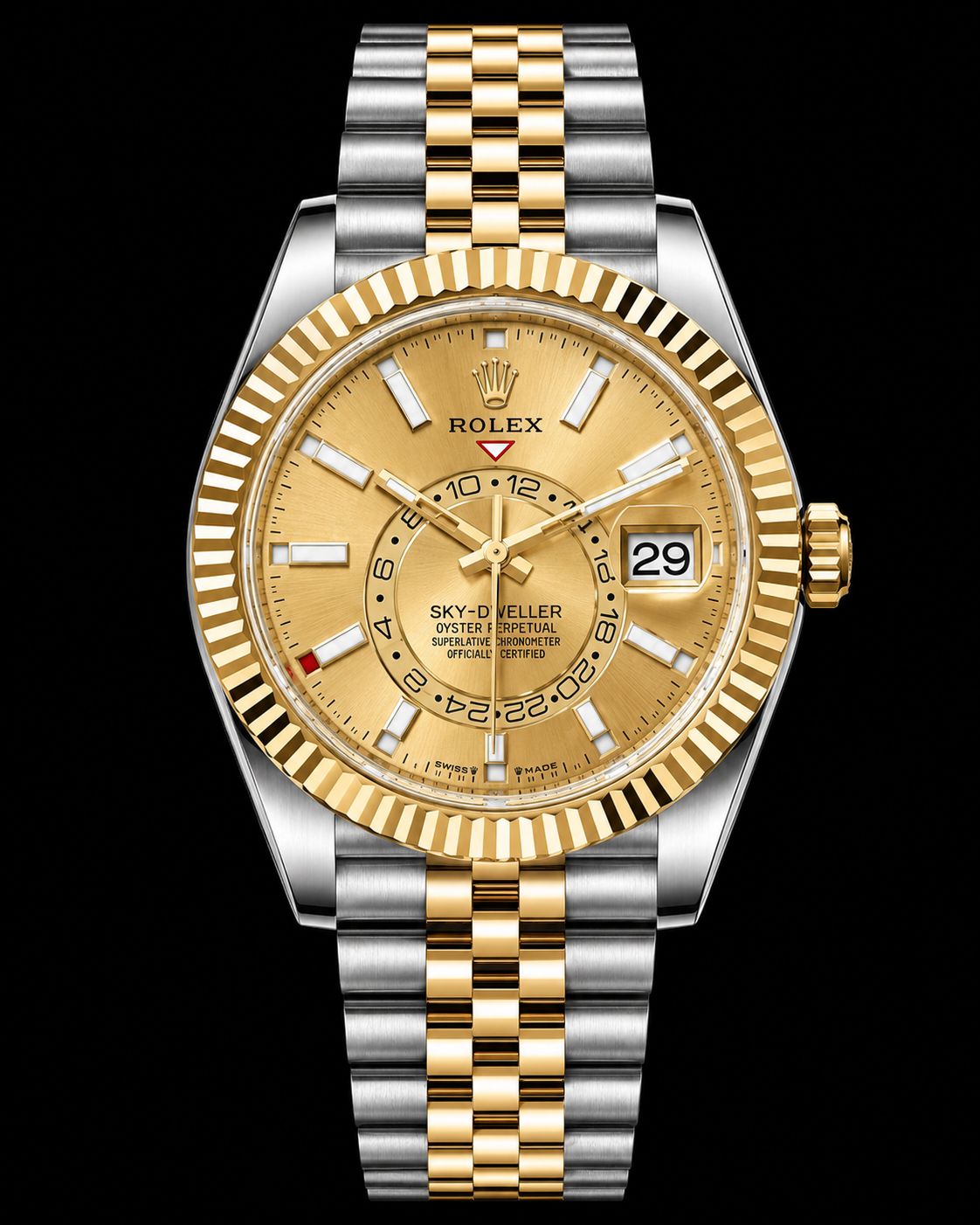 Rolex Sky-dweller Two Tone Jubilee 326933