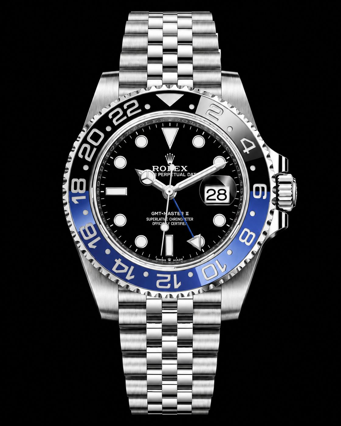 Rolex GMT-Master II Batgirl 126710BLNR