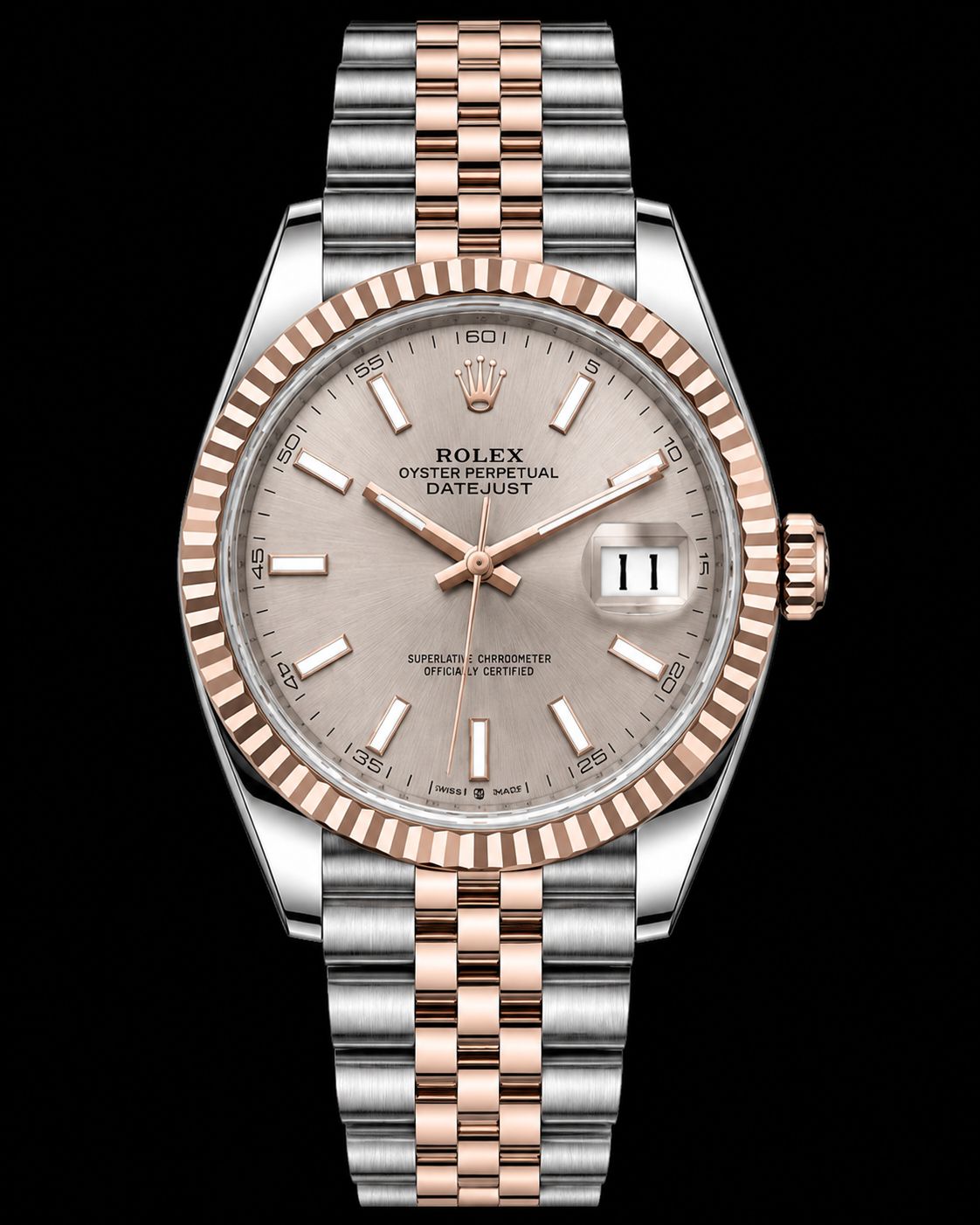 Rolex DateJust 41mm Two Tone Sundust Jubilee 126331