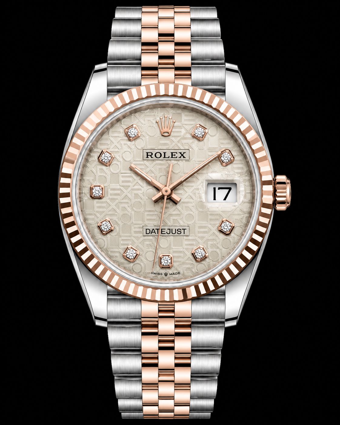Rolex Datejust 36mm Two Tone Rose Gold 116231
