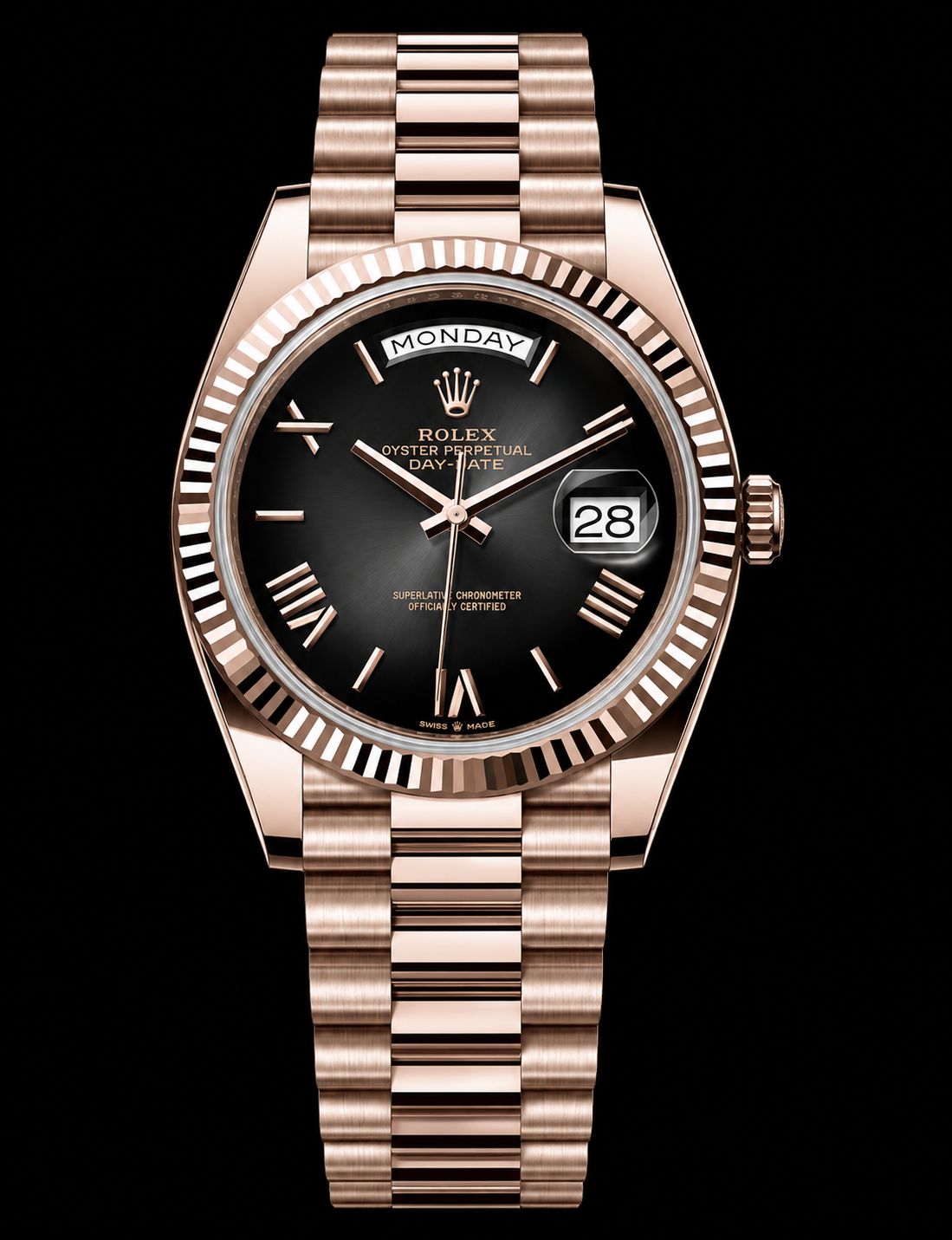 Rolex Day-Date 40mm Rose Gold Ombre 228235