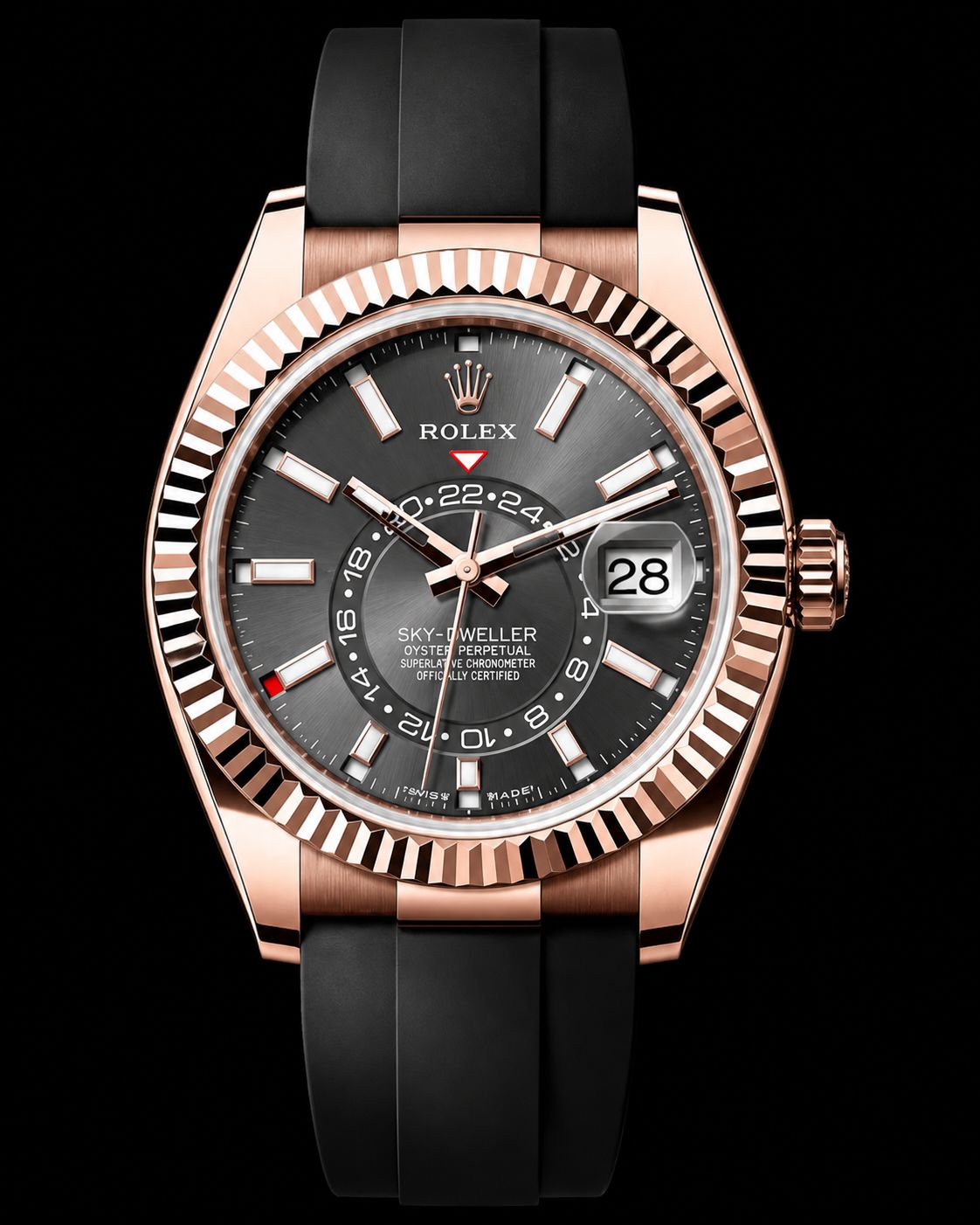 Rolex Sky-Dweller Rose Gold  Oyster Flex 326235