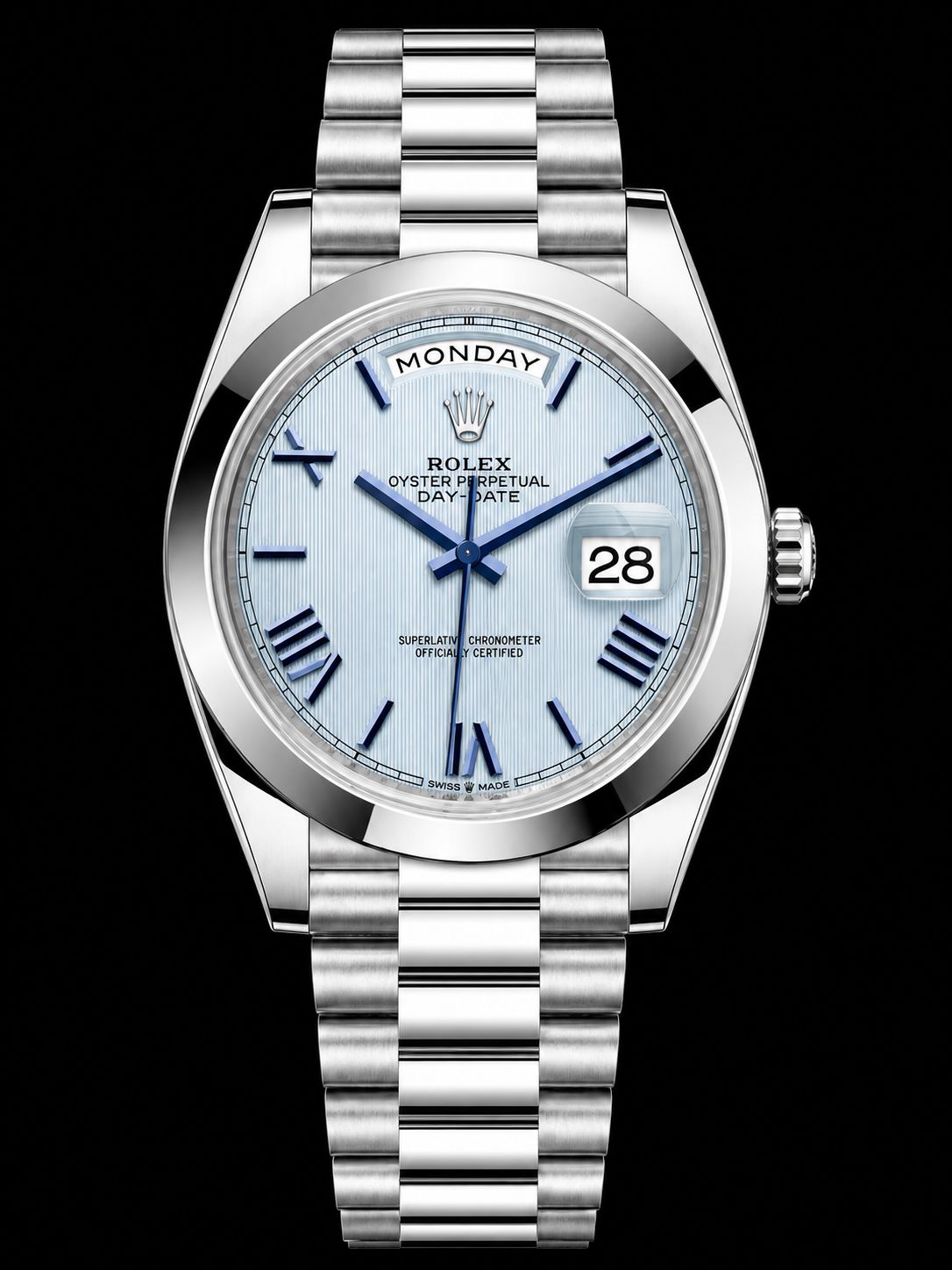 Rolex Day-Date 40mm Platinum Quad 228206