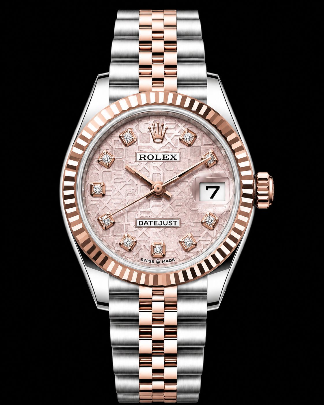 Rolex Datejust 26mm  Two Tone Rose Gold 179171