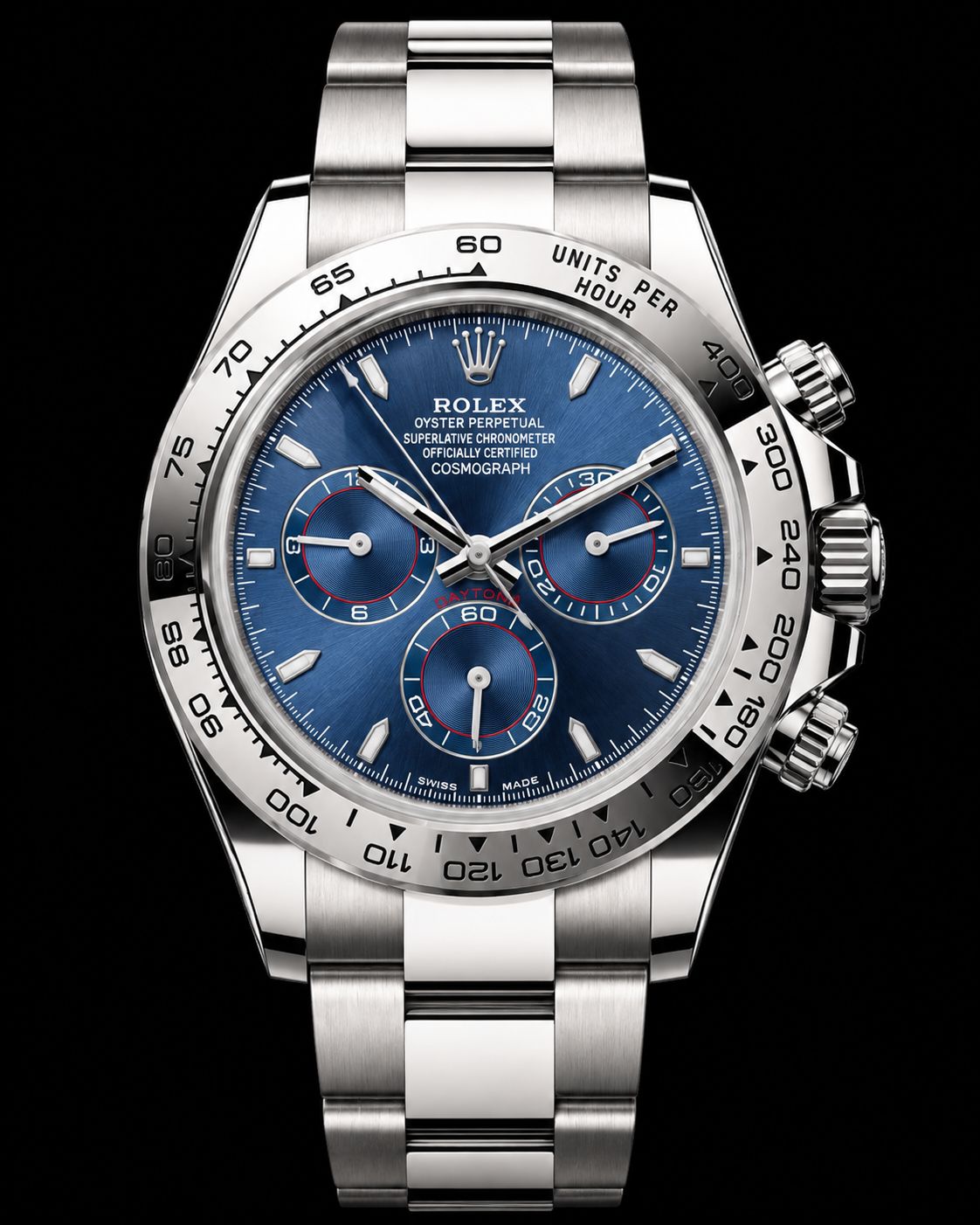 Rolex Daytona White Gold blue Dial 116509