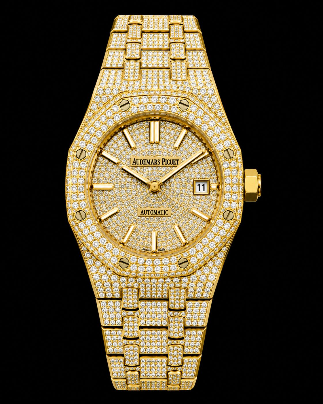 Audemeurs Piguet  Royal oak 37mm Yellow Gold  15450ba