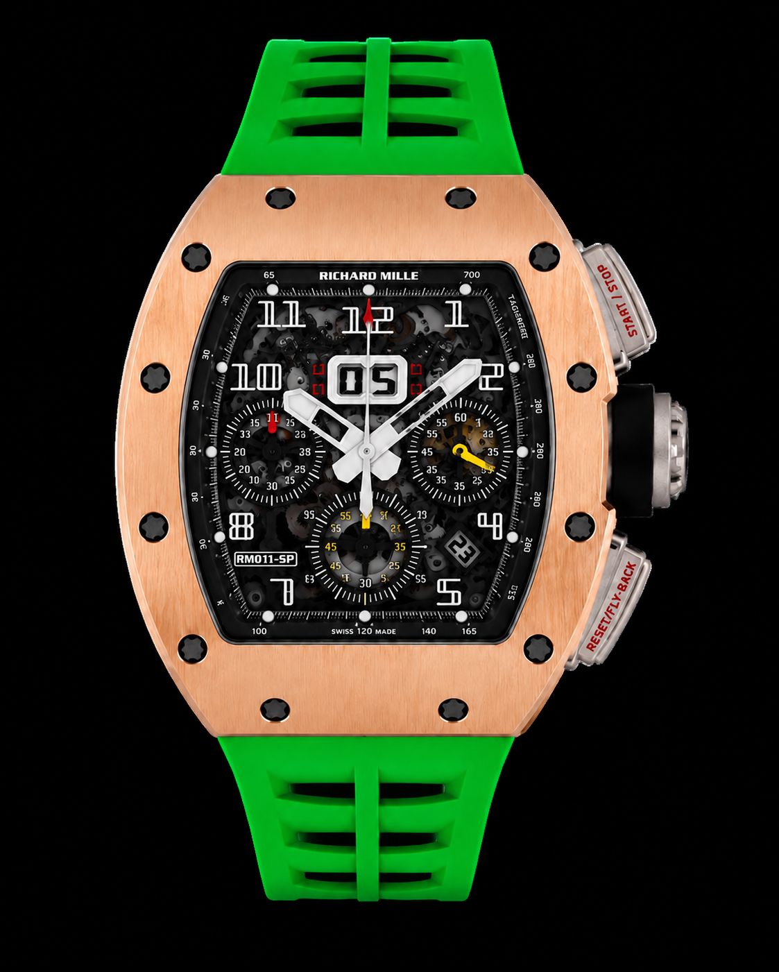 Richard Mille Rm11-01 FM Titanium + Rose Gold