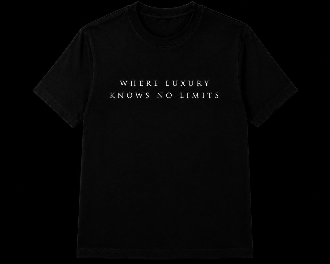 Limitless "Luxury Knows No Limits" Tee