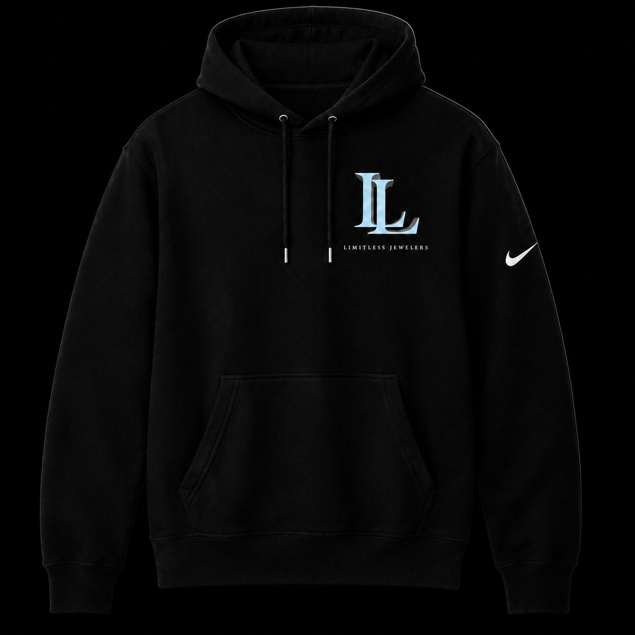 Limitless Jewelers X Nike Signature LL Hoodie Black