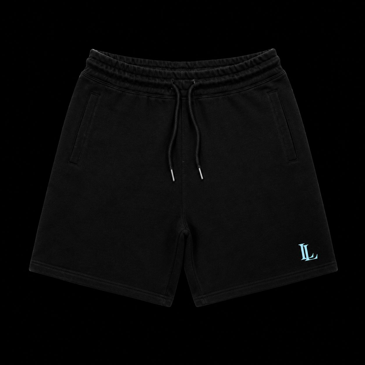 Limitless Signature Sweatshorts Black