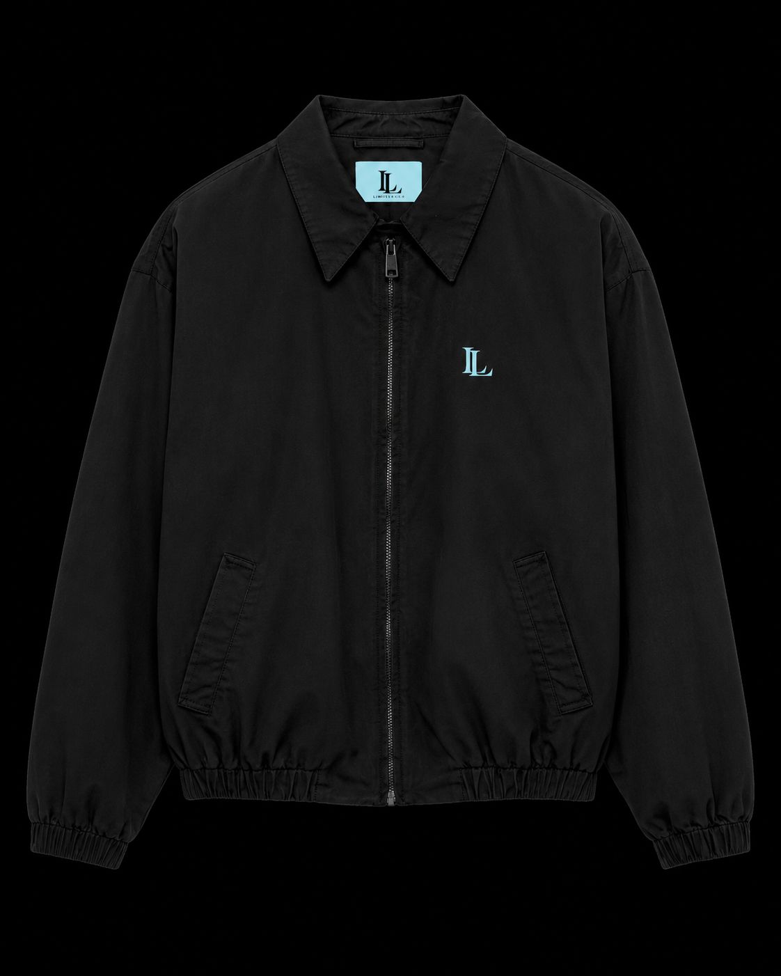 Limitless Signature Zip Jacket Black