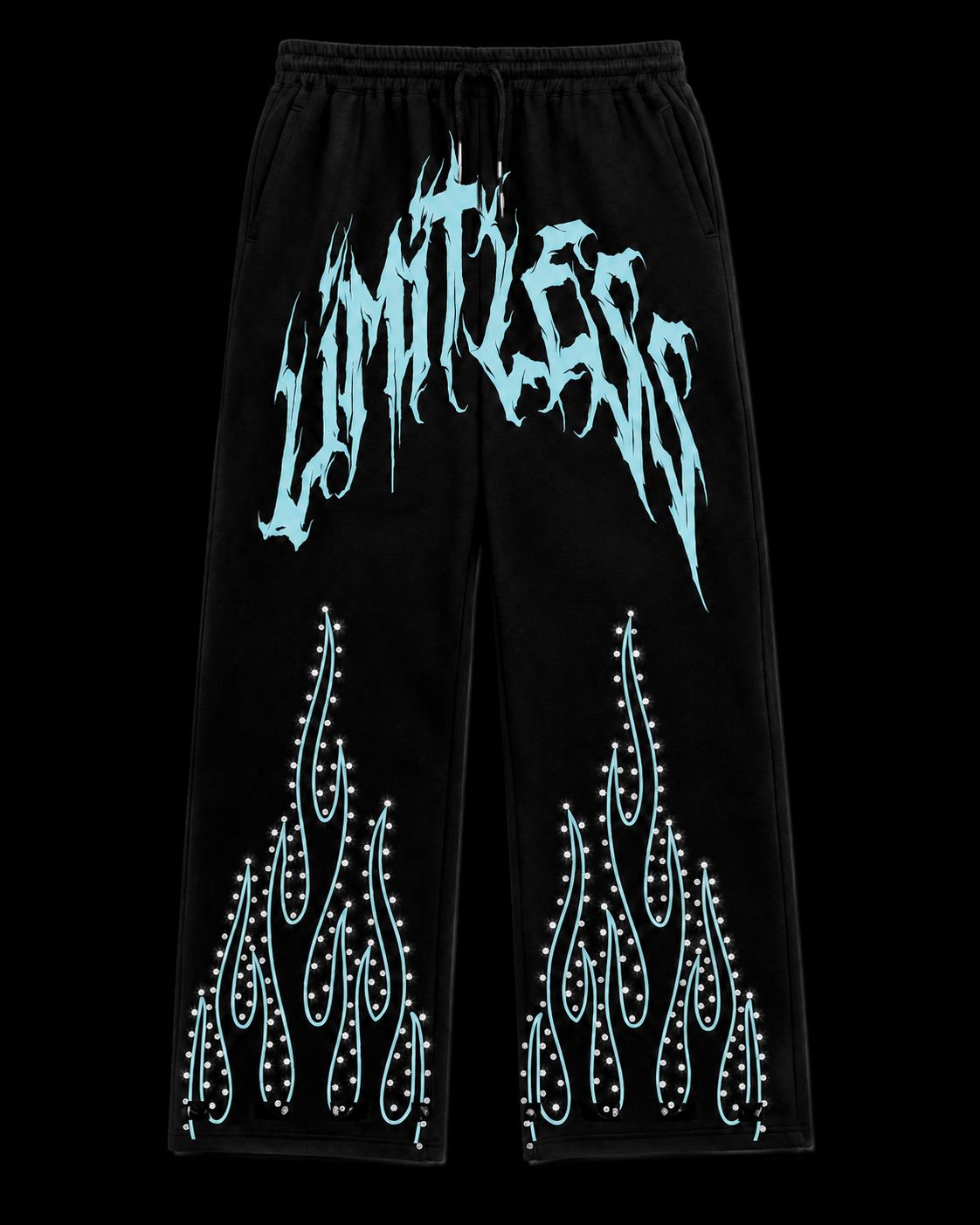 Limitless Crystal Flame Sweatpants