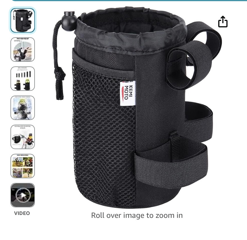 Handle bar bottle holder