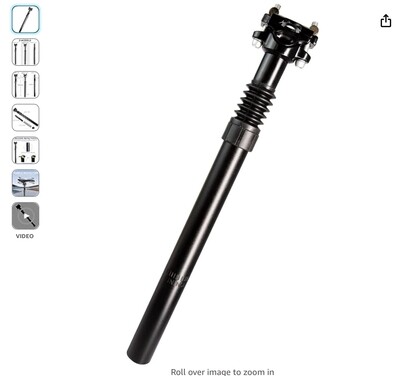 Shock absorber post