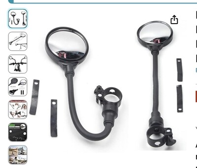 Bike handle bar mirror