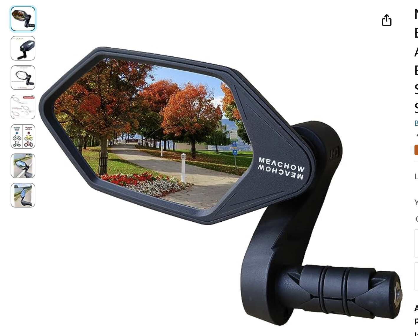BIKE MIRROR (MEACHOW)