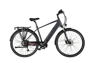 RIDE BIKE STYLE (URBAN CLASSIC  MEN GREY) (48V-10.4AH)