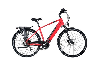 RIDE BIKE STYLE (URBAN CLASSIC MEN ROUGE) (48V-10.4AH)