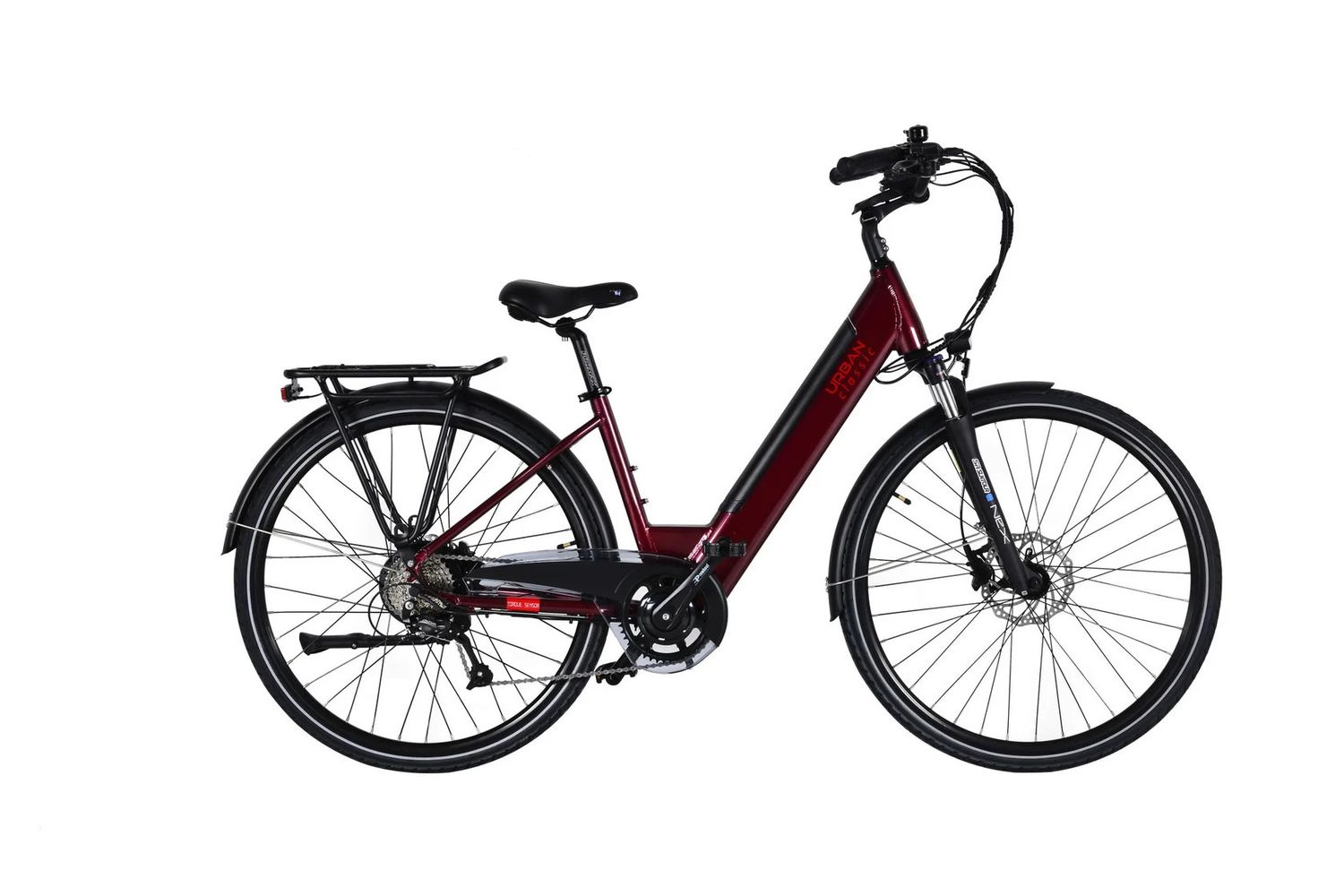 RIDE BIKE STYLE URBAN CLASSIC (48V/10AH) RED