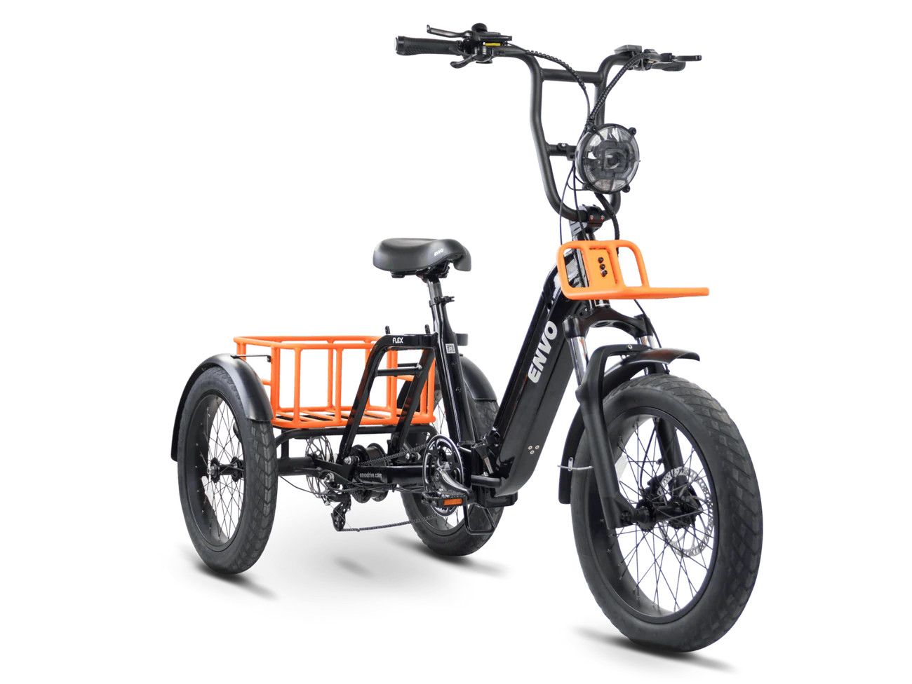 ENVO FLEX  TRIKE BLACK OR ORANGE DUAL BATTERY