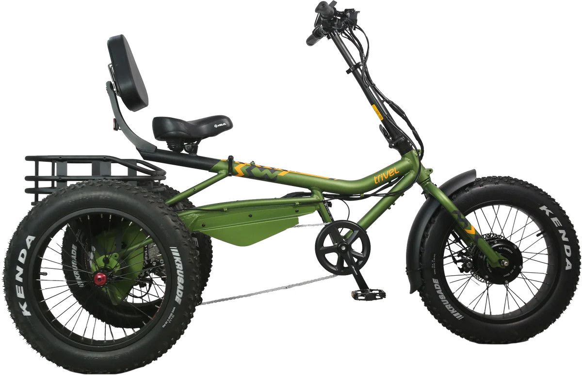 TRIVEL - E-FAT - AZTECA - (GREEN) - (14 AH )