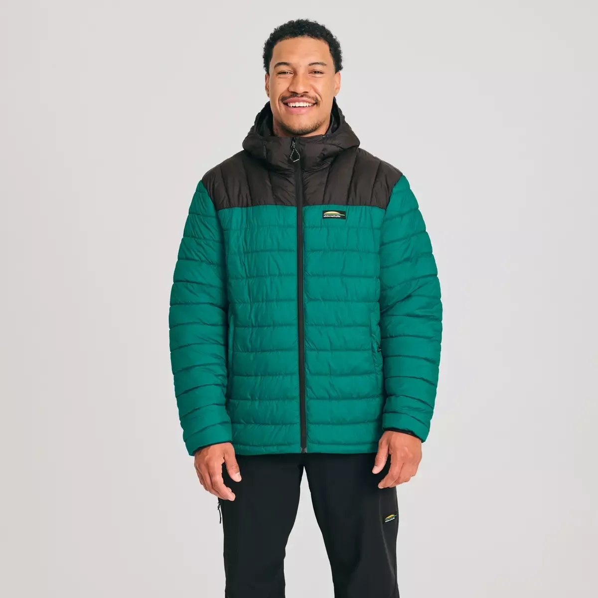 Lytton Insulated Jacket, Color: Mint/Pure Black, Size: M