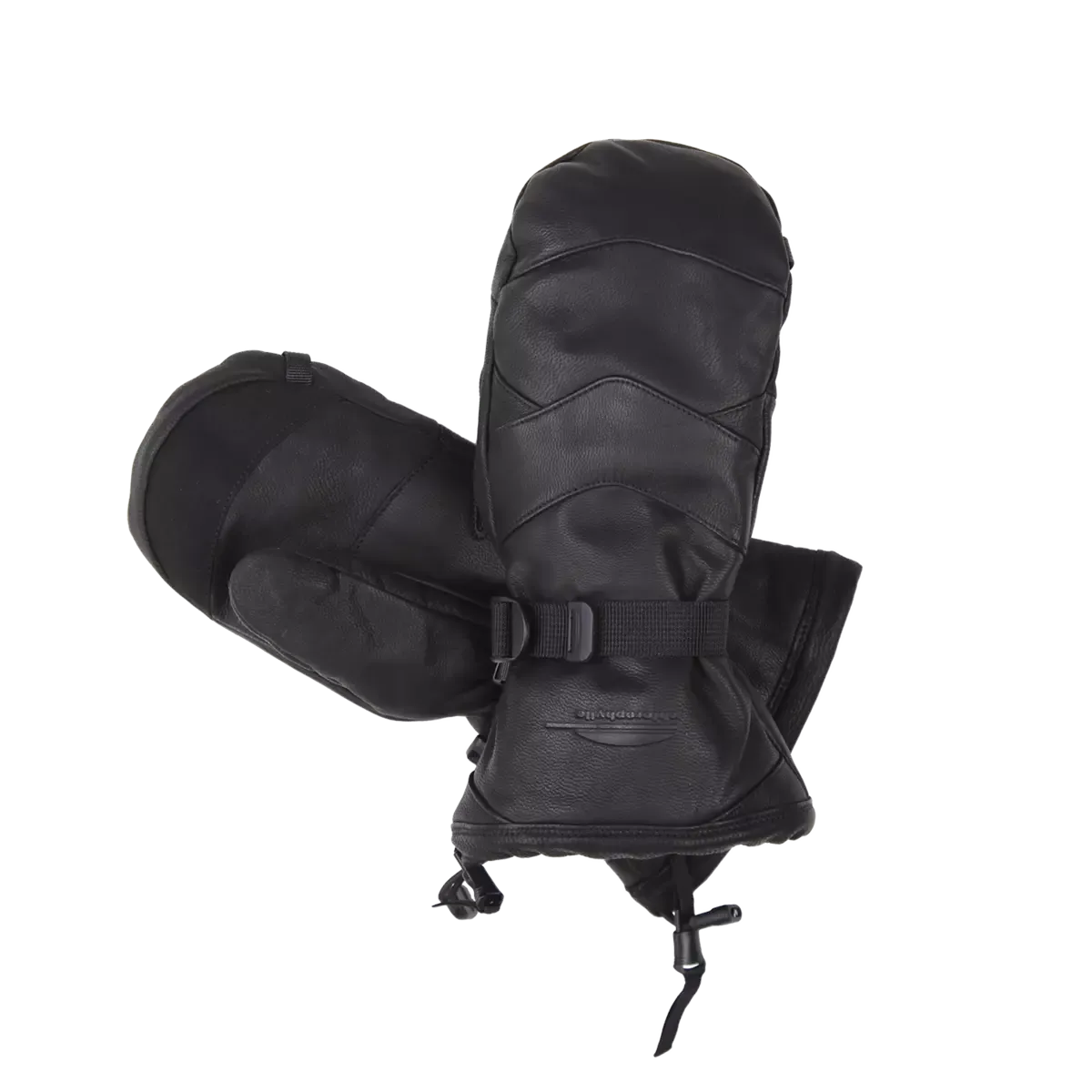 Atlas Mitts, Color: Pure Black, Size: S
