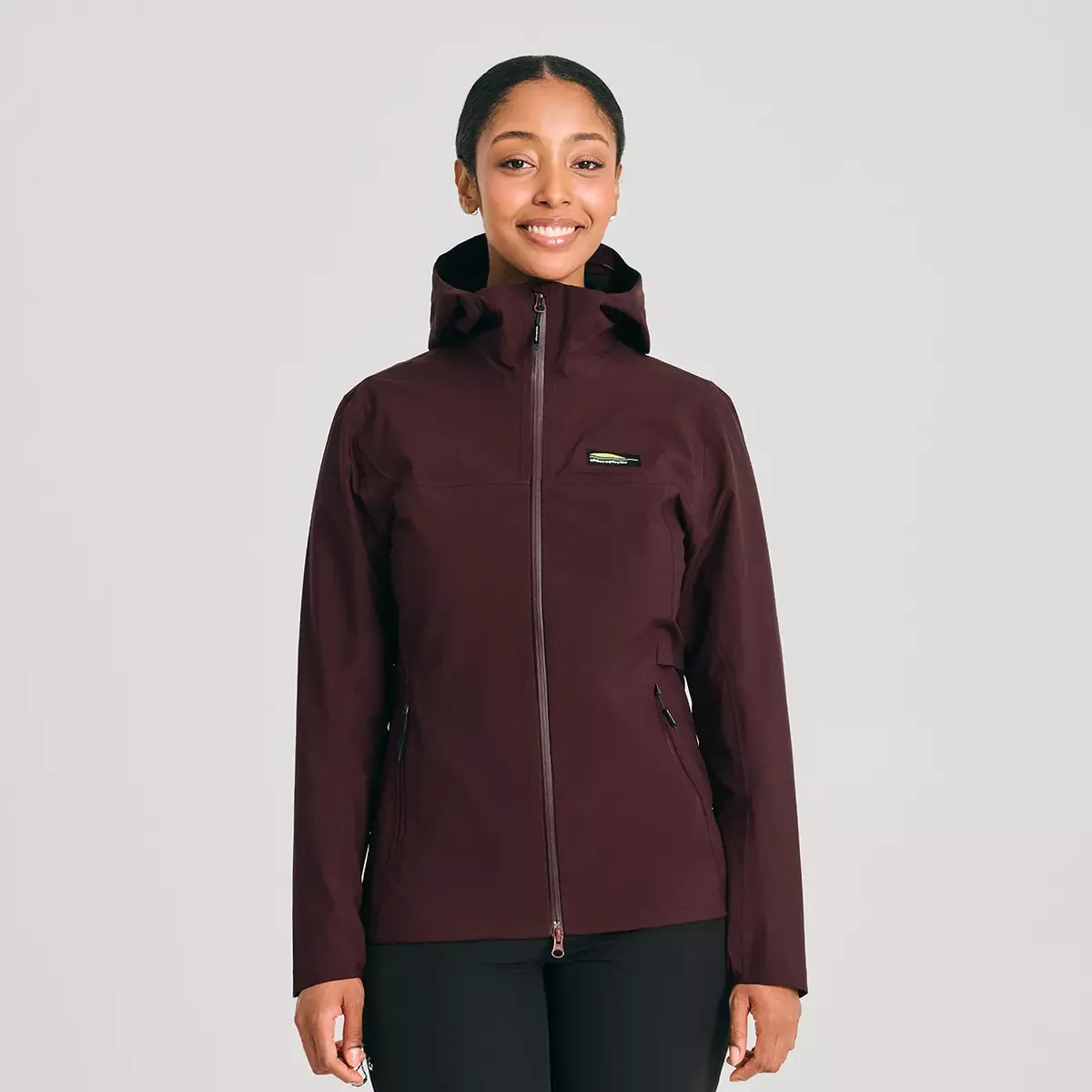Pinacle Waterproof Shell Womens, Color: Chocolate, Size: M
