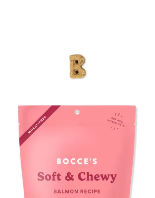 Bocce&#39;s Bakery - Soft &amp; Chewy - Dog - Salmon 6oz