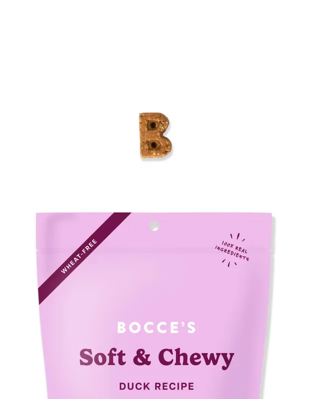Bocce&#39;s Bakery - Soft &amp; Chewy - Dog - Duck 6oz