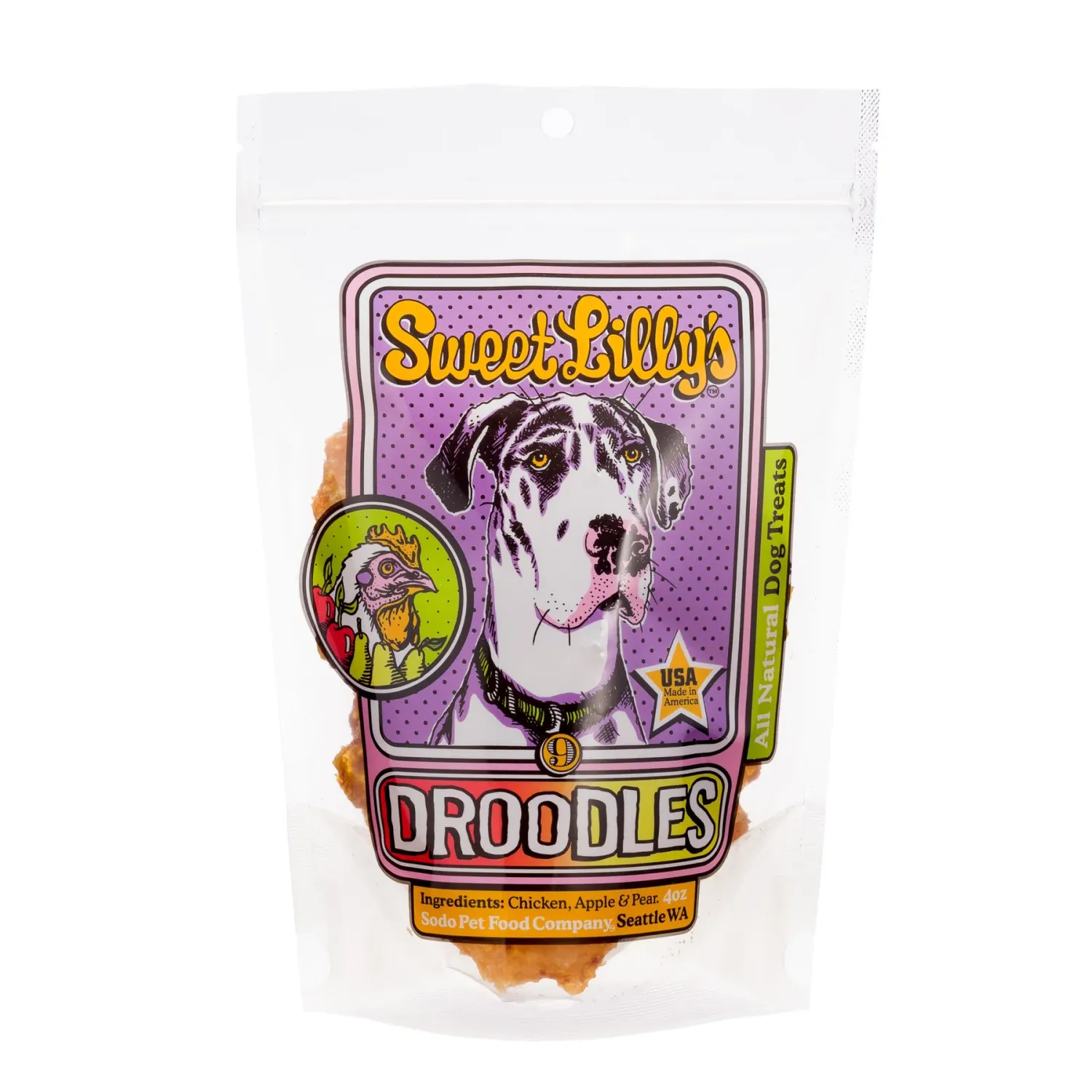 Sweet Lilly&#39;s - Droodles - Chicken, Apple &amp; Pear