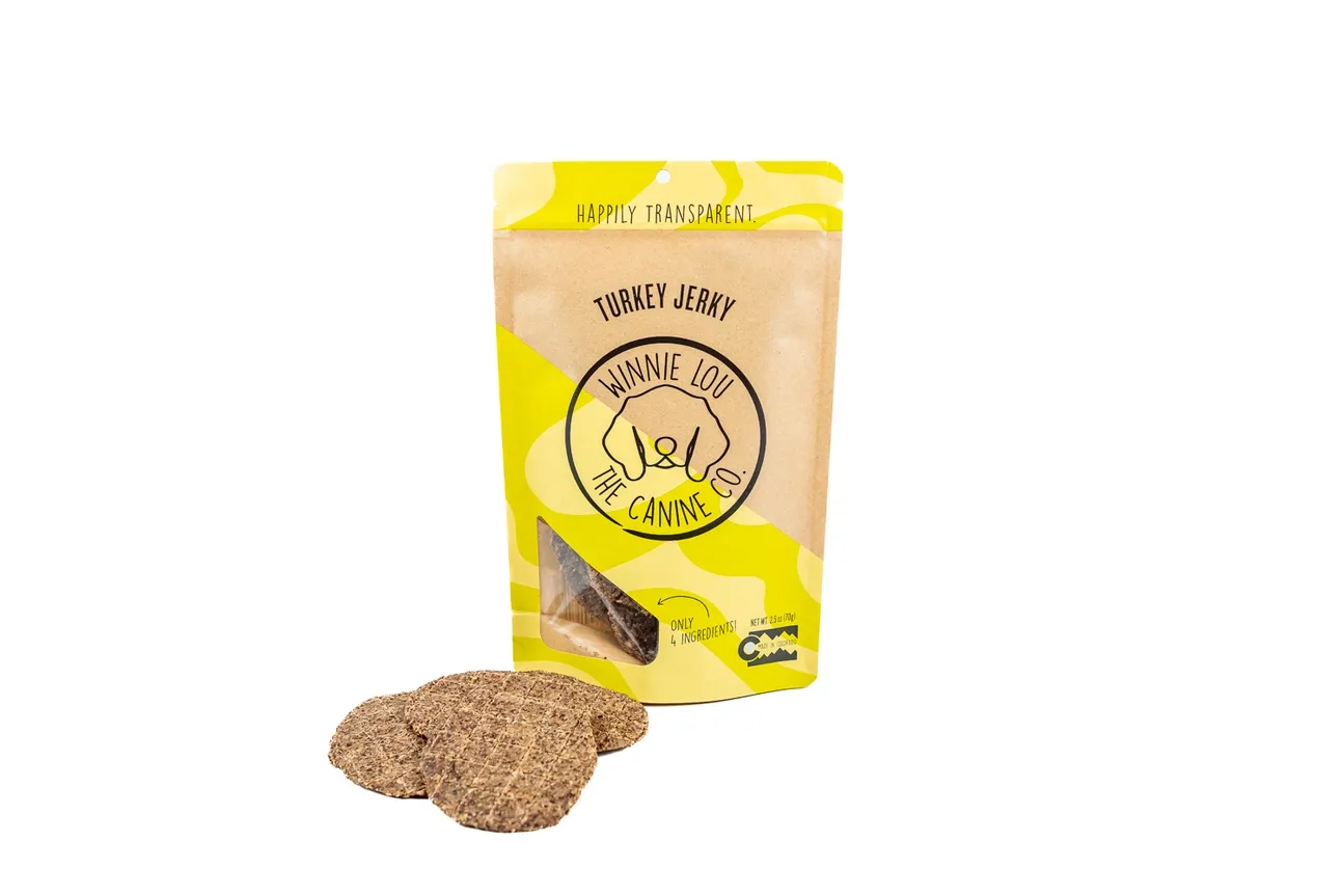 Winnie Lou - Turkey Jerky  Crisps - Dog