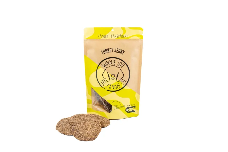 Winnie Lou - Turkey Jerky  Crisps - Dog
