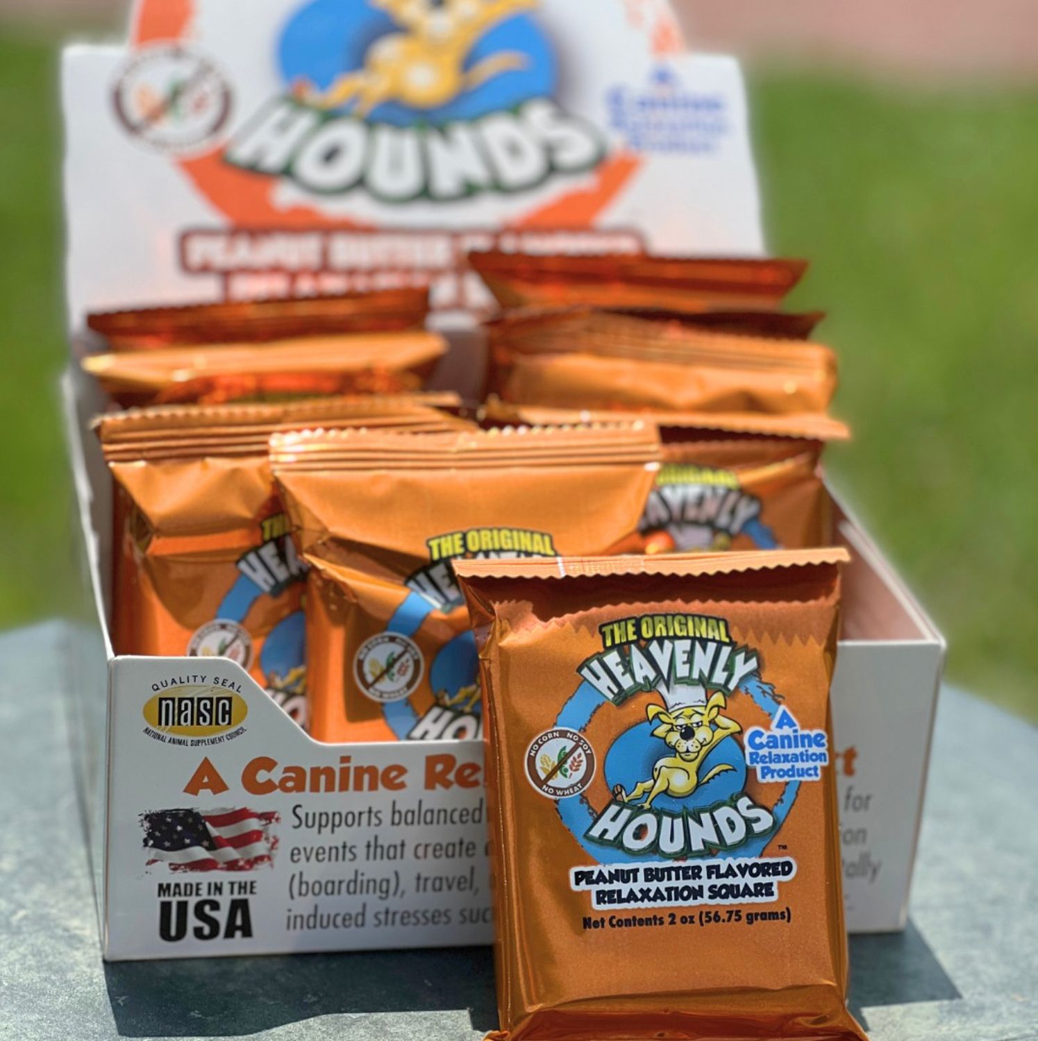 Heavenly Hounds Relaxation Square