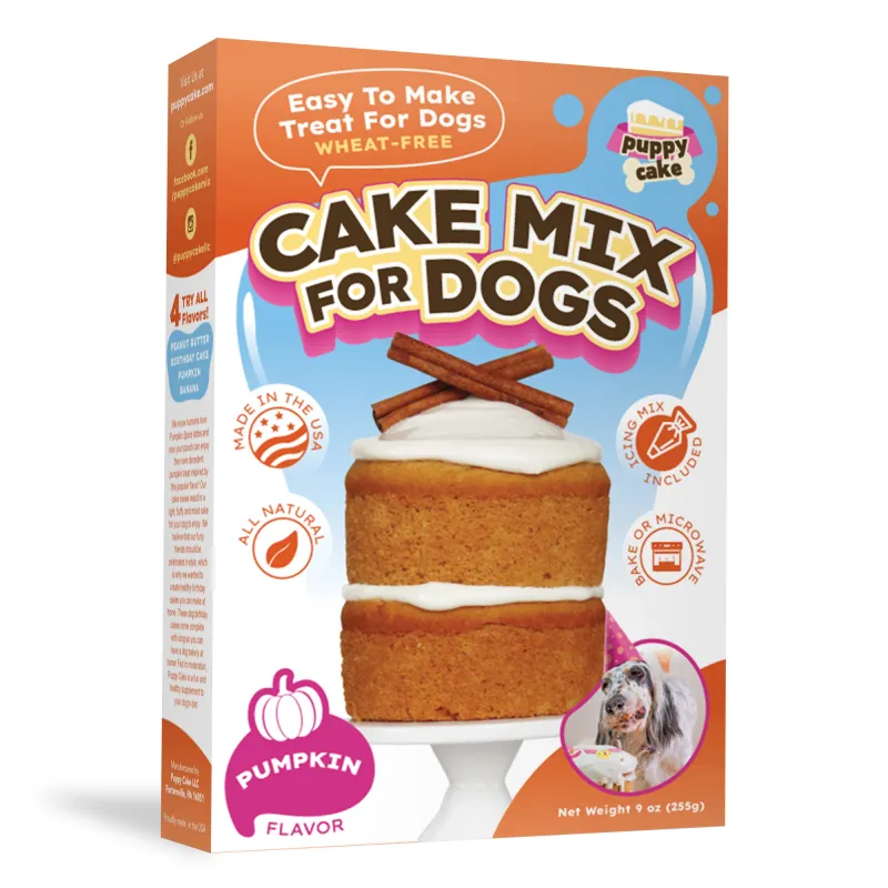 Puppy Cake LLC - Cake Mix - PUMPKIN