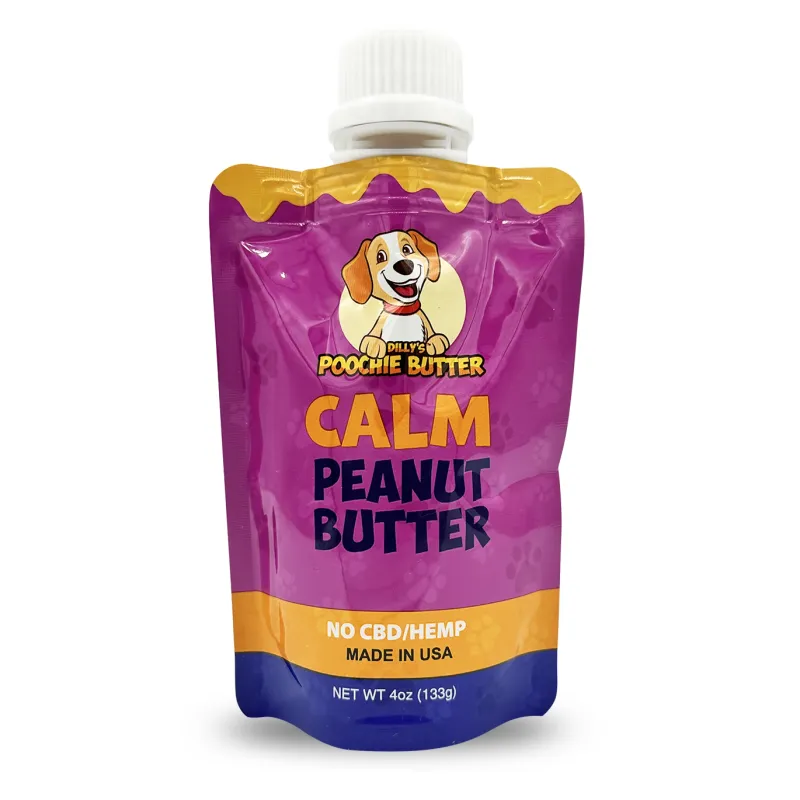 Poochie Butter - Squeeze - "CALM" Peanut Butter 4oz