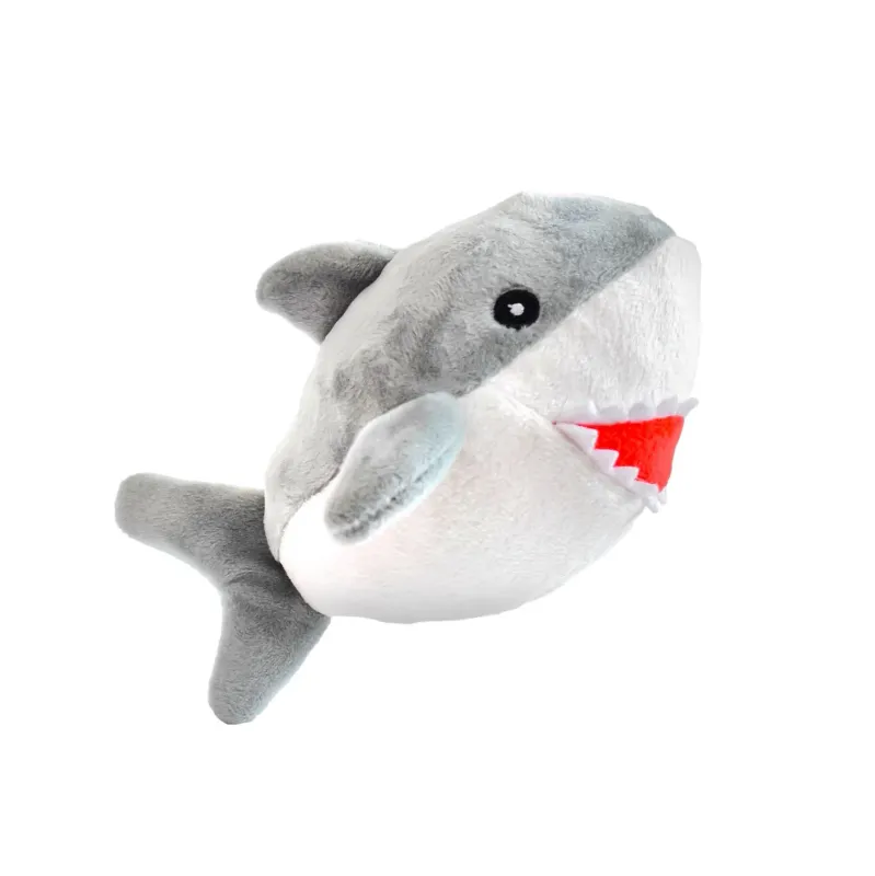 patchworkpet - Prickles Great White w/ Fish Toy