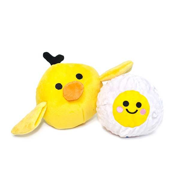 patchworkpet - Prickles Chicken w/Egg Toy